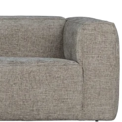 L-Sofa aus Stoff in Beigegrau - Babro