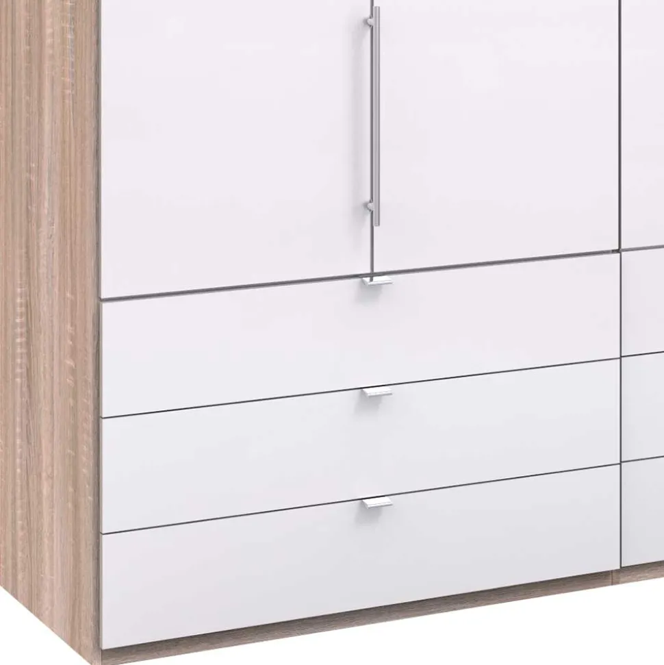 3m Kleiderschrank mit 9 Schubladen Selbsteinzug - Bosays