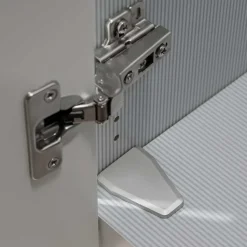 1,98m Kombi-Kleiderschrank mit Glasfront - Pascan