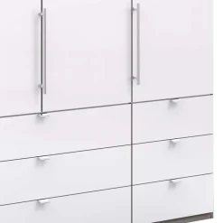 1,5m Schlafzimmerschrank mit sechs Schubladen - Empresian