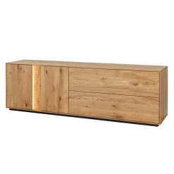 Massiver TV Unterschrank mit LED Licht - Cocondar