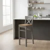 Massivholz Barstuhl Jytte im Landhausstil
