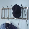 Metall Wandgarderobe in Silber - Rading