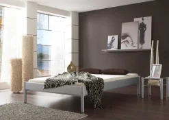 Metallbett Violetta in Überlänge