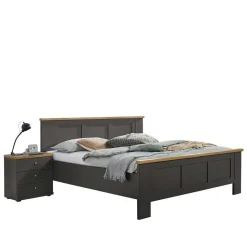 Modern Country Bett mit 180 cm Breite - Cretania