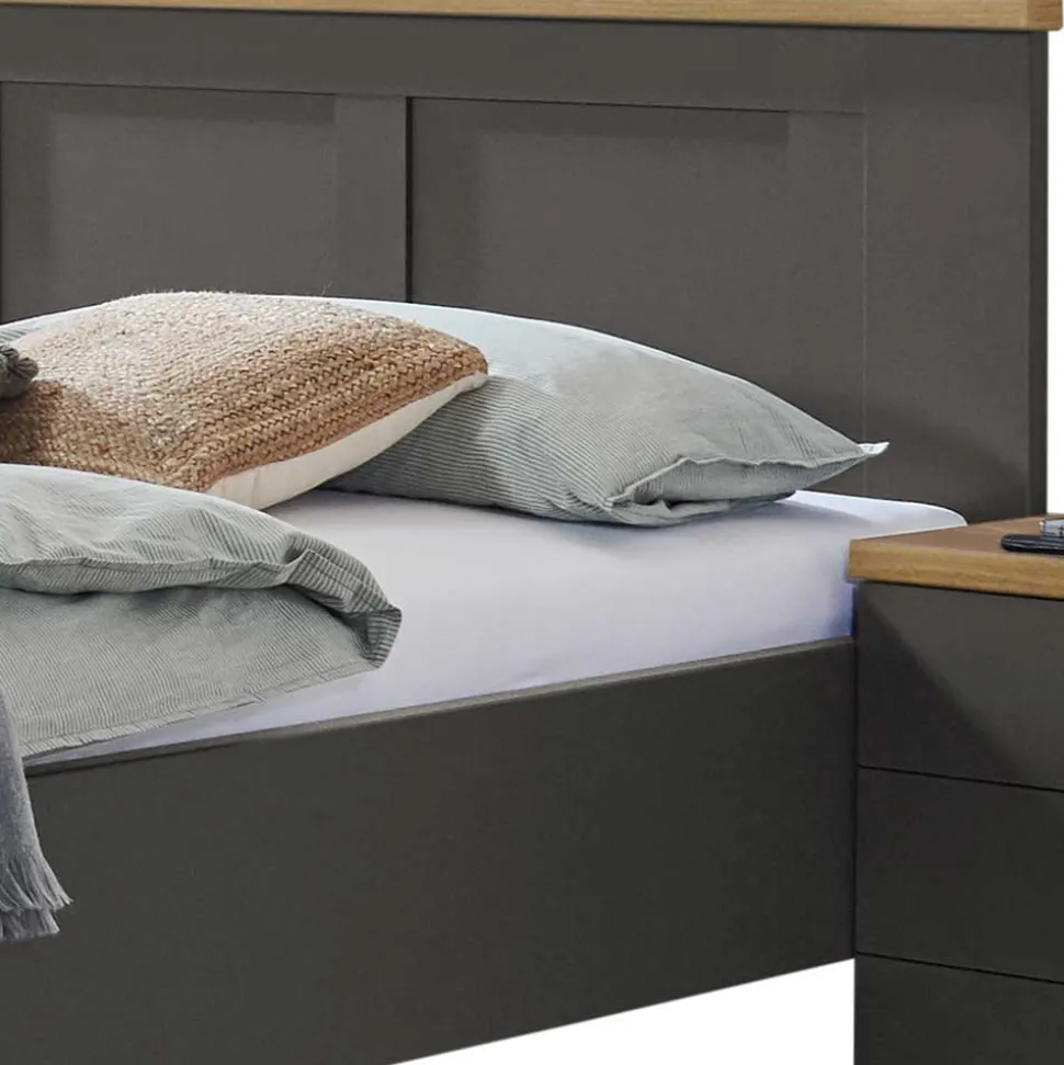 Modern Country Bett mit 180 cm Breite - Cretania