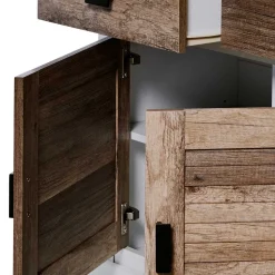 Modern Country Sideboard in Weiß - Gunjo