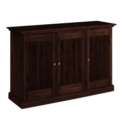 Modern Country Sideboard in Dunkelbraun - Nauizia