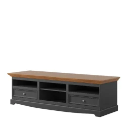 Modern Country TV Board in Grau & Kiefer - Eromsia