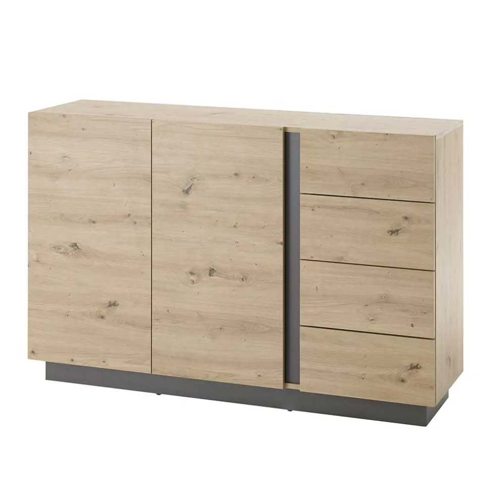 Moderne Kombi-Kommode 138 cm breit - Lairian
