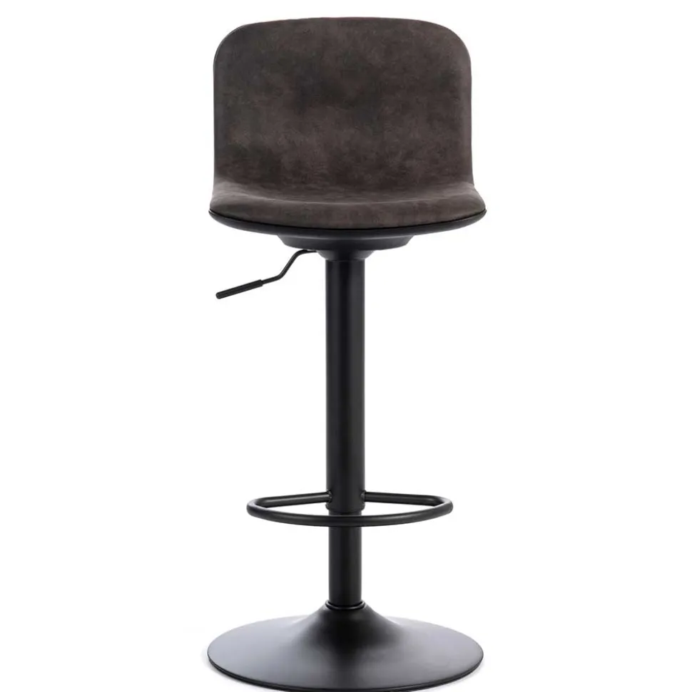 Moderne Stühle für Bar in Grau - Yumagno (2er Set)