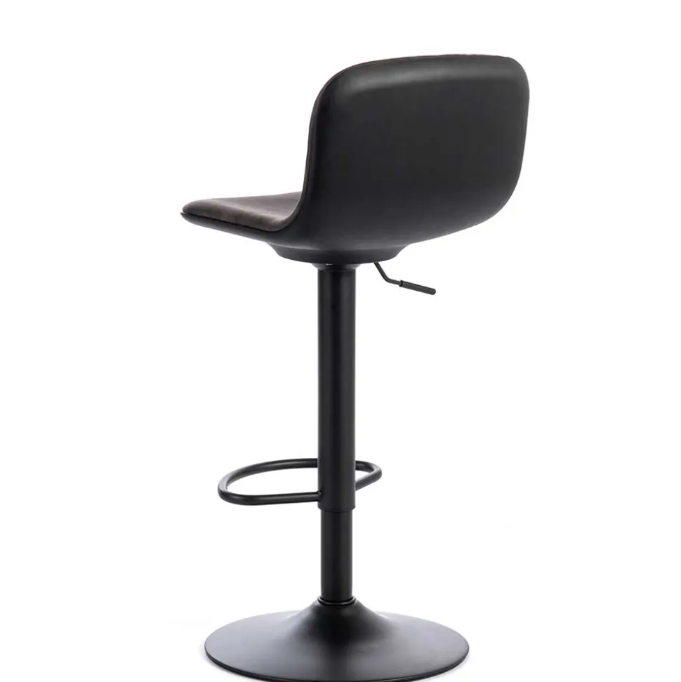 Moderne Stühle für Bar in Grau - Yumagno (2er Set)