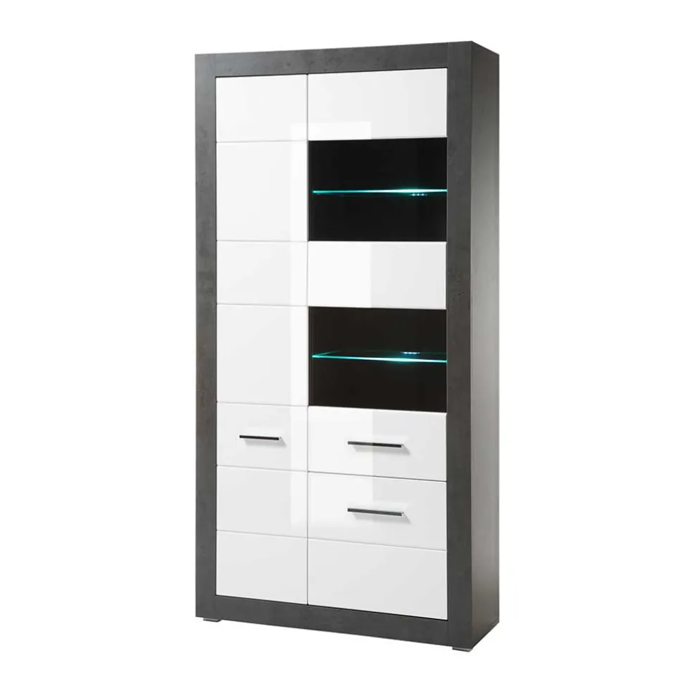 Moderne TV Wohnwand als Set - Istensa (vierteilig)