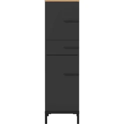 Moderner Badezimmerschrank 125 cm hoch - Lucrino