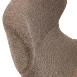 Moderner Chenille Sessel in Hellbraun - Mosso