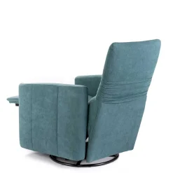 Moderner TV Sessel in Petrol Blau - Edoro