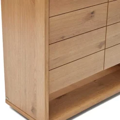Moderner Wohnzimmerschrank in Eichefarben - Algaro
