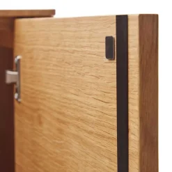 Moderner Wohnzimmerschrank in Eichefarben - Algaro