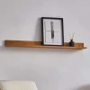 Modernes Hängeboard in Furnier Eiche - Elastian
