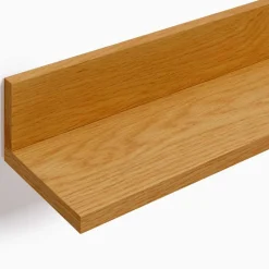Modernes Hängeboard in Furnier Eiche - Elastian