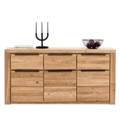 Modernes Sideboard in Eiche teilmassiv - Nelenia