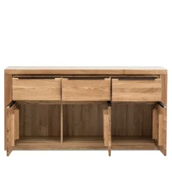 Modernes Sideboard in Eiche teilmassiv - Nelenia