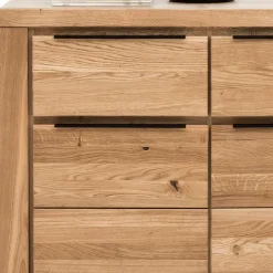 Modernes Sideboard in Eiche teilmassiv - Nelenia