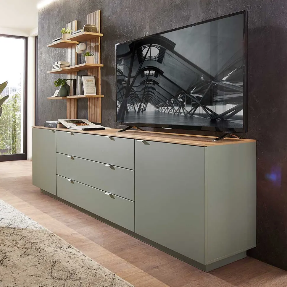 Modernes Sideboard mit Metallgriffen - Yoan