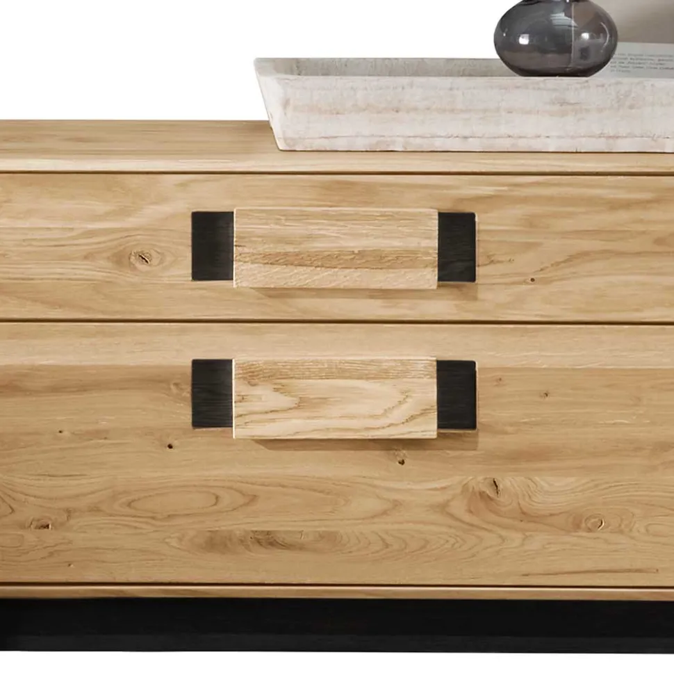 Modernes TV Board aus Eiche & Wildeiche - Xeddos