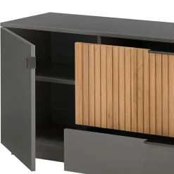 Modernes TV Board mit zwei Schubladen & Türen - Cruzca