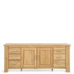 Modernes Wildeiche Sideboard massiv - Miarizia