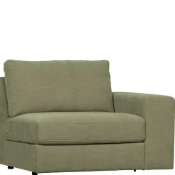 Modulcouch 2 Elemente Set in Graugrün - Perconia