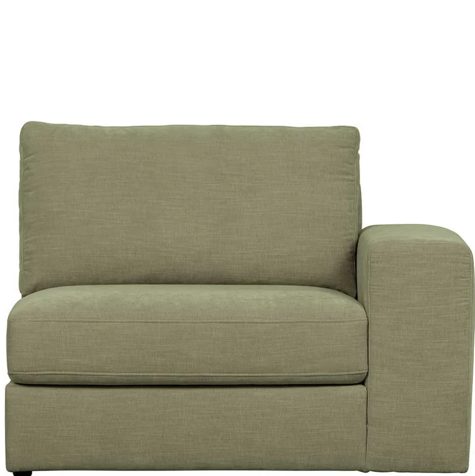 Modulcouch 2 Elemente Set in Graugrün - Perconia