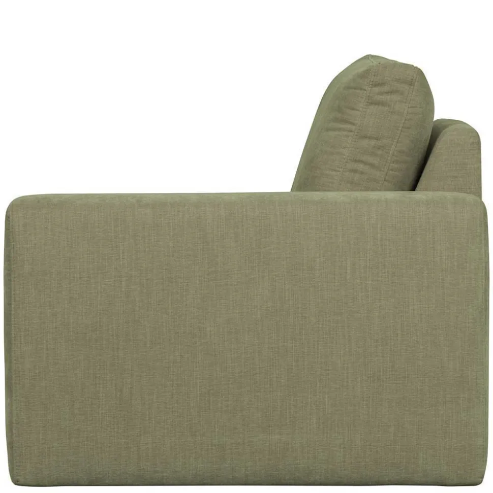 Modulcouch 2 Elemente Set in Graugrün - Perconia