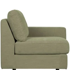 Modulcouch 2 Elemente Set in Graugrün - Perconia