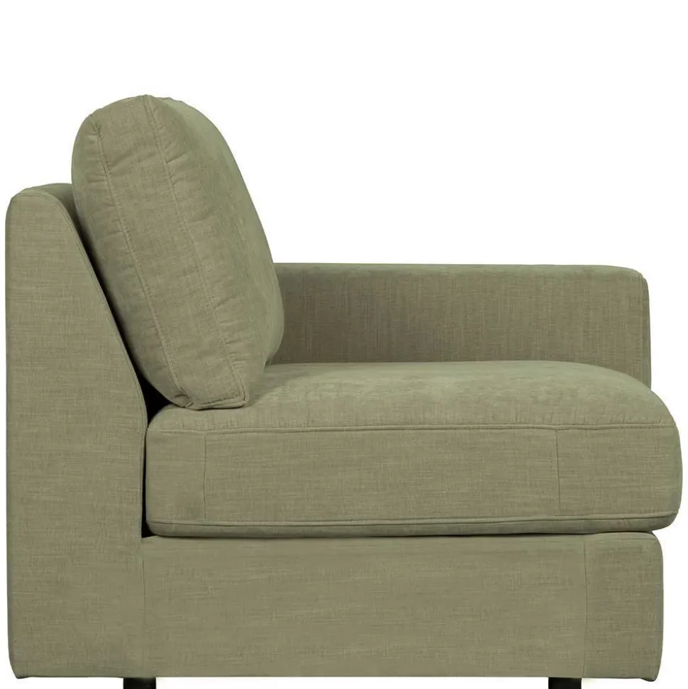 Modulcouch 2 Elemente Set in Graugrün - Perconia