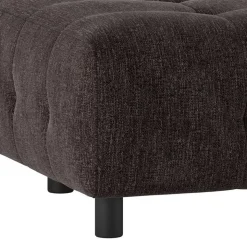 Modulcouch Eckelement in Graubraun meliert - Sundini