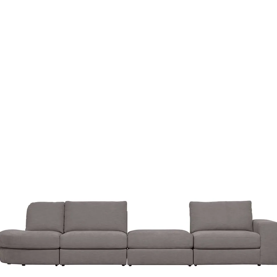 Modulsofa - vier Elemente in Grau - Gregg