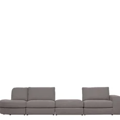 Modulsofa - vier Elemente in Grau - Gregg