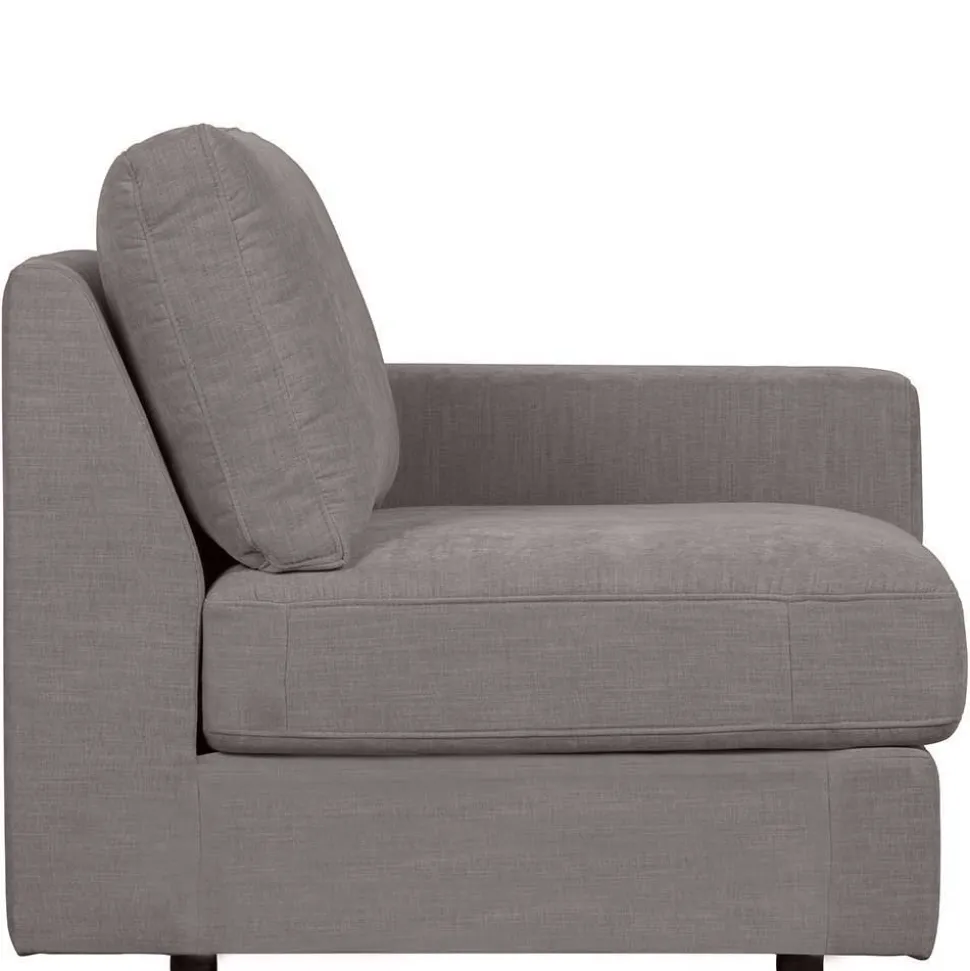 Modulsofa - vier Elemente in Grau - Gregg