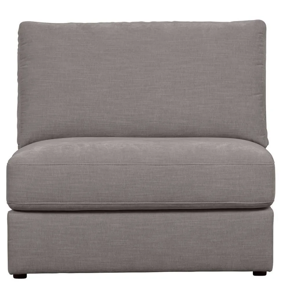 Modulsofa - vier Elemente in Grau - Gregg