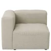 Modulsofa Eckelement in Cremeweiß - Tembreno