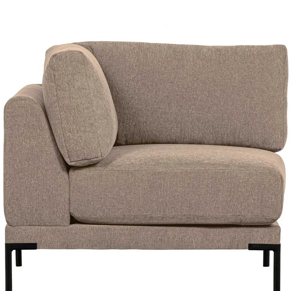 Modulsofa Eckelement in Schlammfarben - Alamo