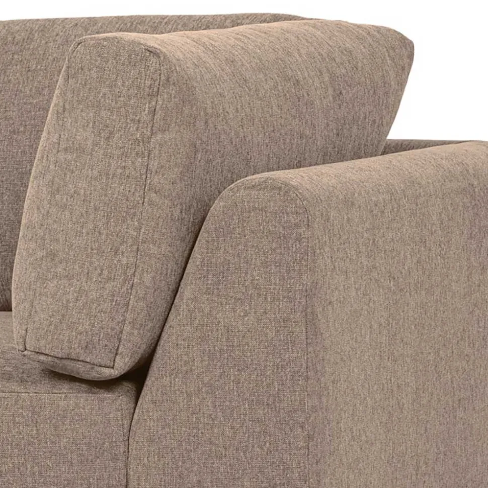 Modulsofa Eckelement in Schlammfarben - Alamo