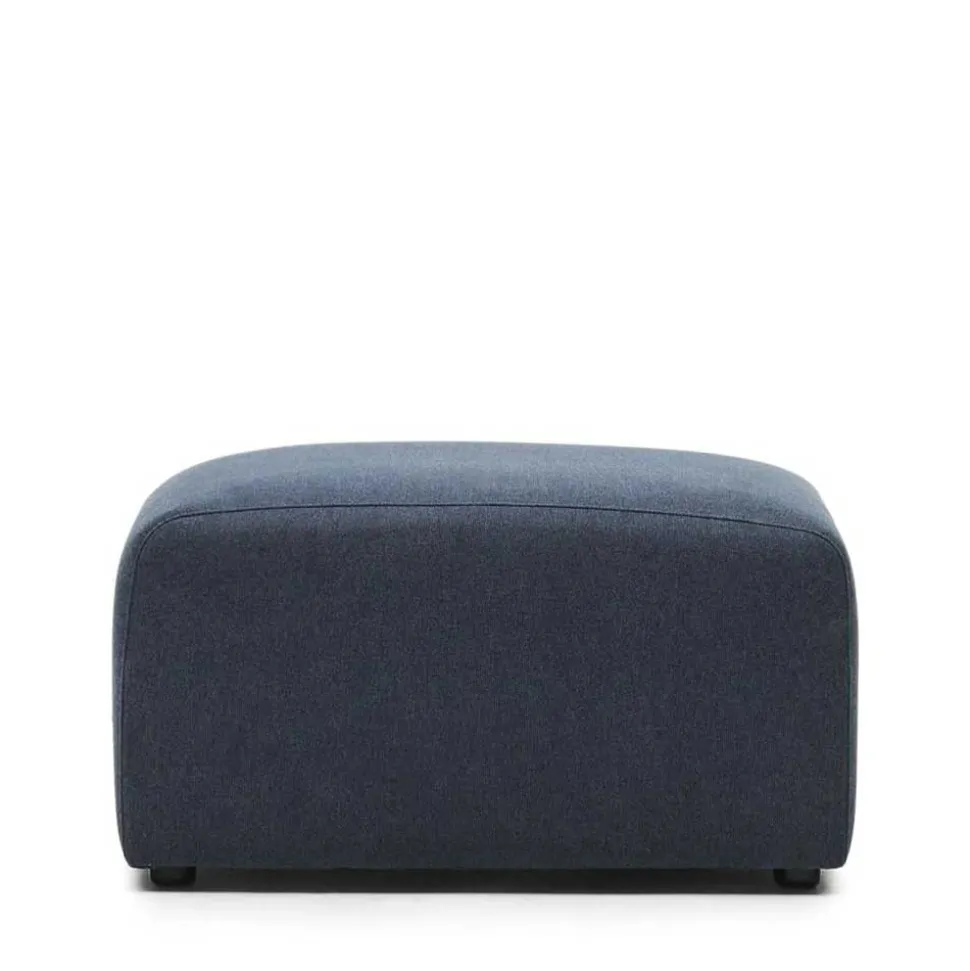 Modulsofa Hocker Randmodul in Dunkelblau - Fouzi