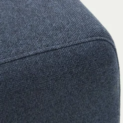 Modulsofa Hocker Randmodul in Dunkelblau - Fouzi