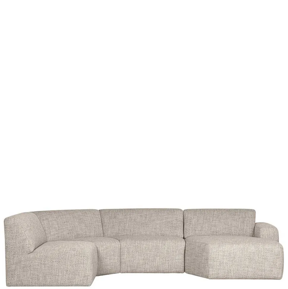 Modulsofa Kombination in Beigegrau - Gianko (vierteilig)