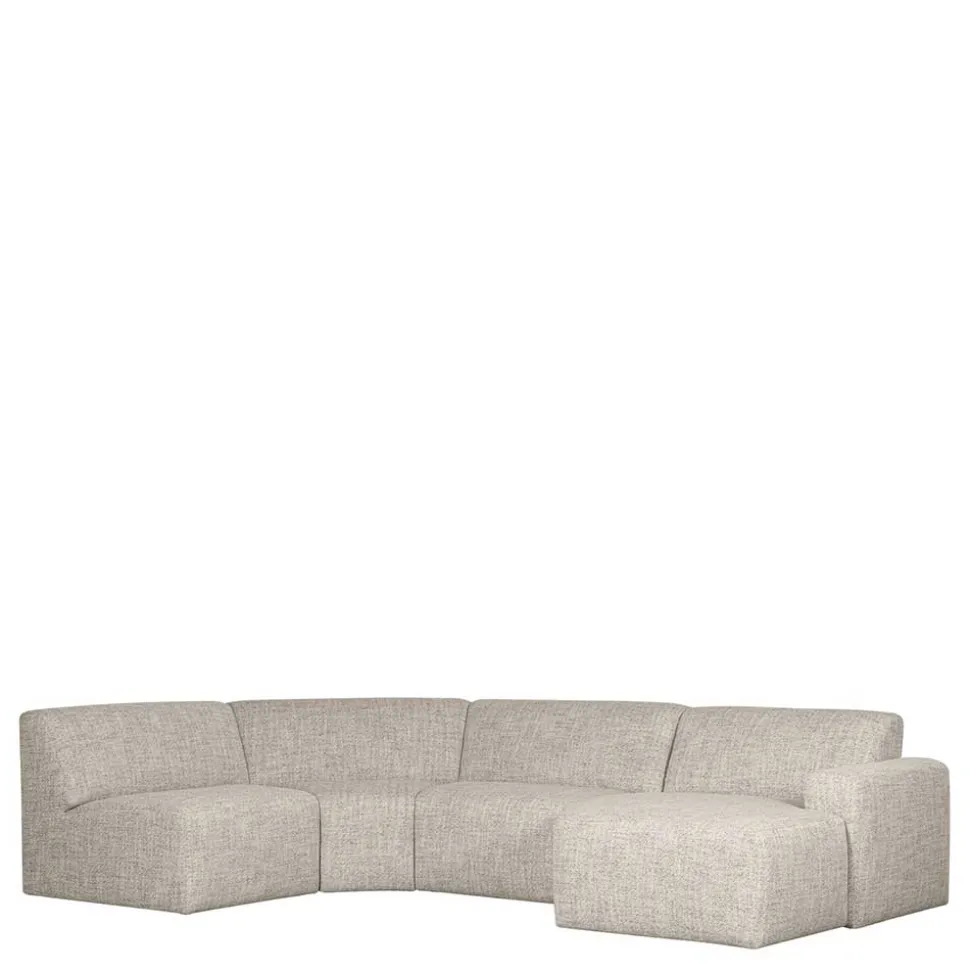 Modulsofa Kombination in Beigegrau - Gianko (vierteilig)