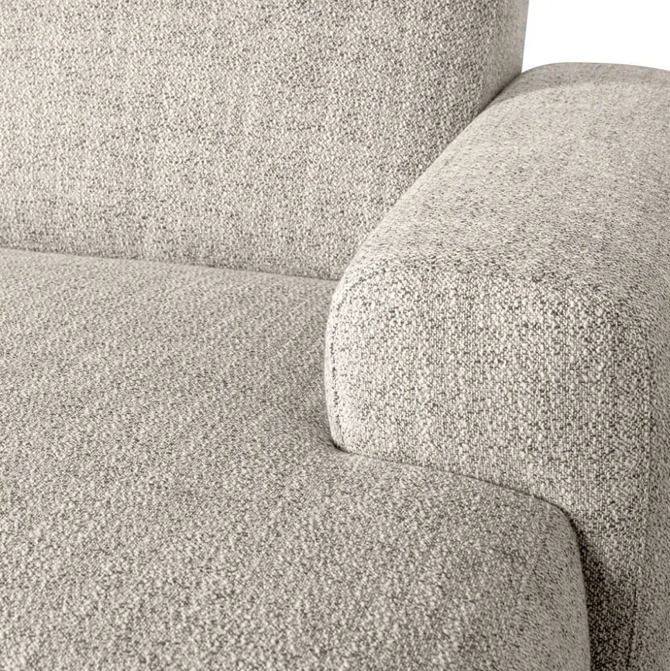 Modulsofa Kombination in Beigegrau - Gianko (vierteilig)