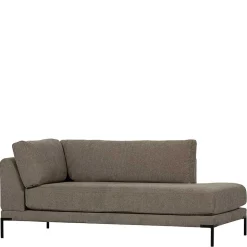 Modulsofa Lounge links in Taupe - Birte